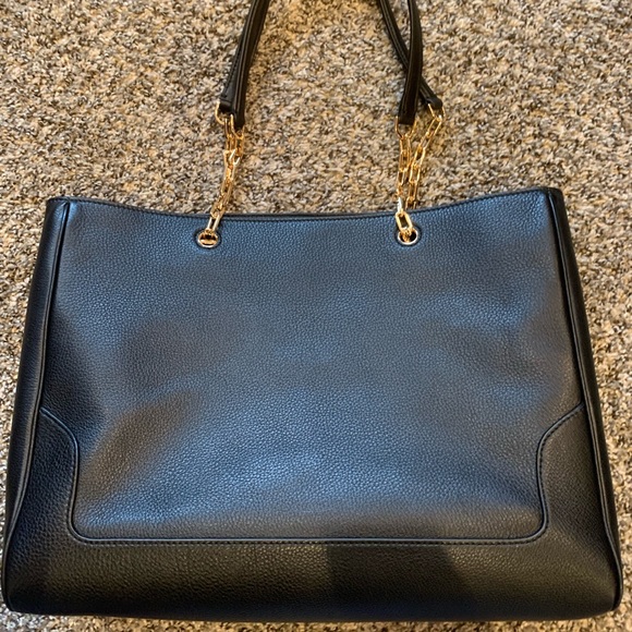 Tory Burch Marsden Pebbled Leather Tote - Picture 4 of 6